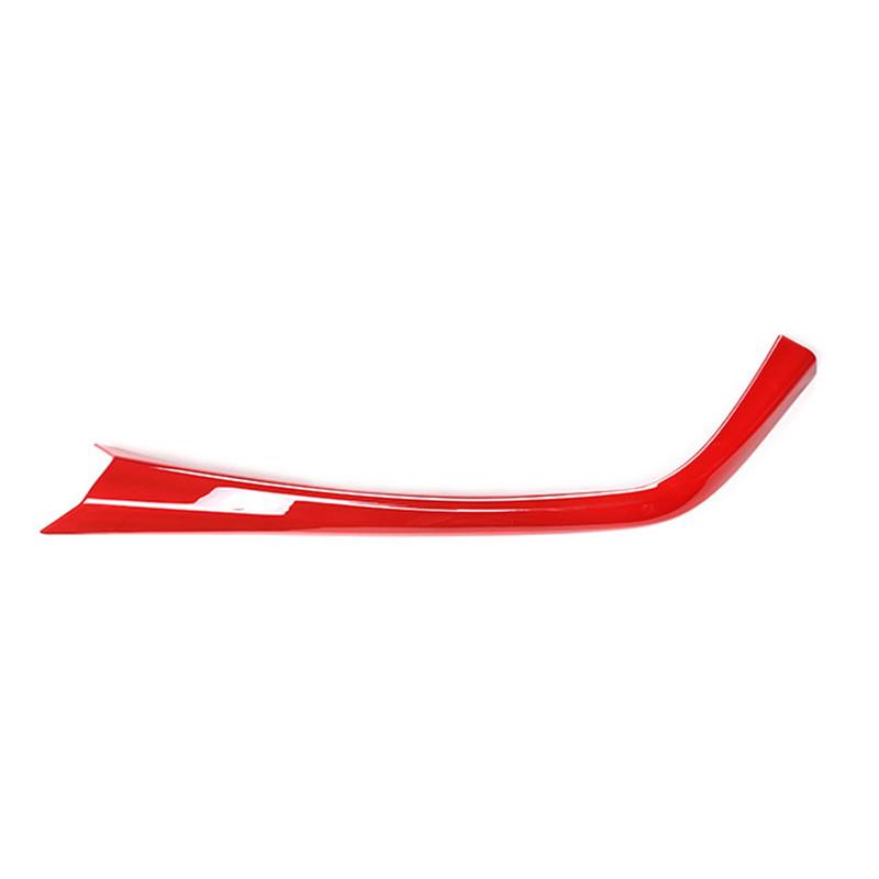 Car Gear Shift Panel Cover L-shaped Side Strip Sticker Fit For BMW 1 2 Series F20 F21 F22 F23 2012-2018 Auto