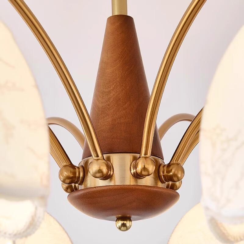 French Retro Style Decorative Ceiling Lamp