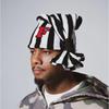 Gotická Pánská Móda Y2K Pletená Čepice Kontrastní Barva Streetwear Personalizovaný Design Teplá Čepice