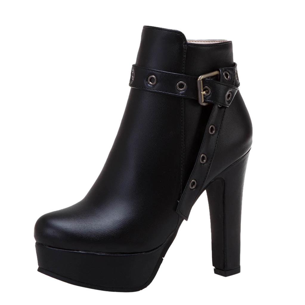 waterproof heeled booties