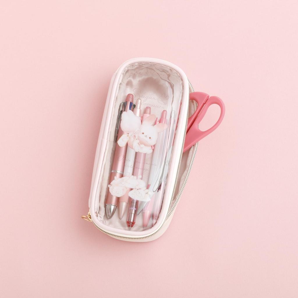Sugar Cocomo Pen Pouch PT16001 H20 X W8 X D5cm San-X Size