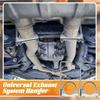 Exhaust Pipe Clamp With Hook Stainless Steel Exhaust Pipe Clamp Hook Universal Exhaust Clamp Hook Car Modification Parts 1 Pcs