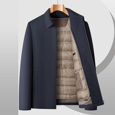 Herren-Winterjacke 2025 mit herausnehmbarem Daunenfutter – Hochwertige, warme Oberbekleidung für Väter