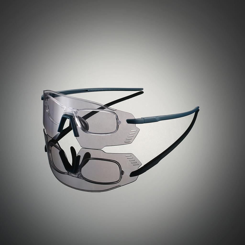 Protective Sports Goggle Men Fashion Oversized Mirror Outdoor Protective Sunglasses Women Trendy Anti-UV Cycling Shades