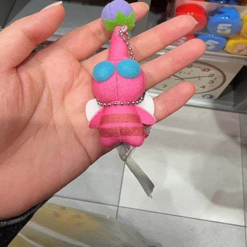Pikmin Çevre Ürünü Pikmin Parlayan Mini Peluş Kolye Anahtarlık Erkek Çocuk Doğum Günü Hediyeleri
