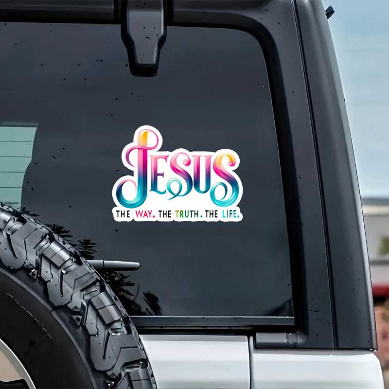 Christian Inspirational Quotations Vinyl Stickers Decals for Water Bottles Laptops Mobile Phone Cases Cars Q136