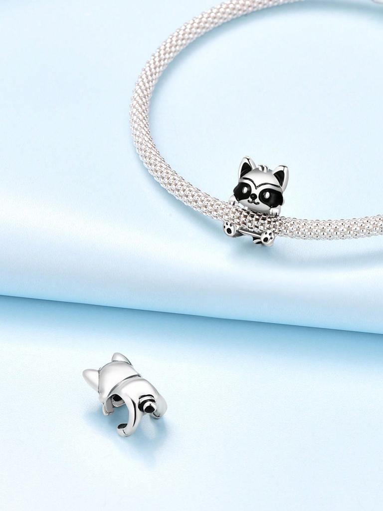 Charms Plata Cute Cats Dogs And Butterflies Beads Copper Plated Fit Copperoriginal Bracelet For Jewelry Making Diy Charm