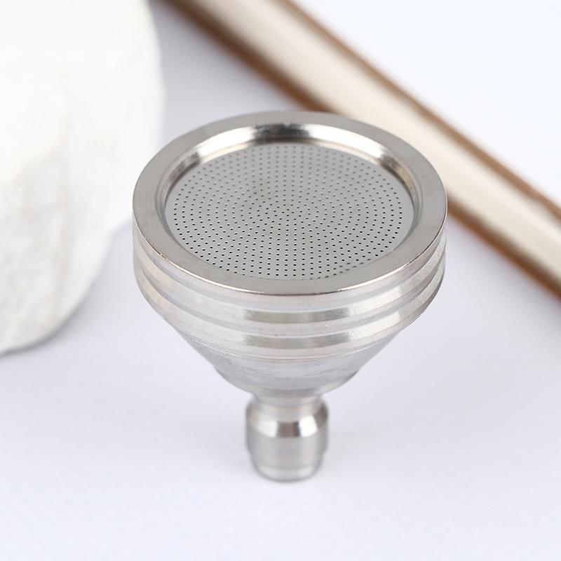 Stainless Steel Shower Blades High Pressure Water Gun Interface Washing Nozzle 1/4 Quick Connect Wash Cars Garden Urban Tool
