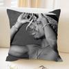 Rapper 2Pac Tupac Amaru Shakur Cushion Cover Decorative Pillow Sofa Home Decor Case Pillow Cases