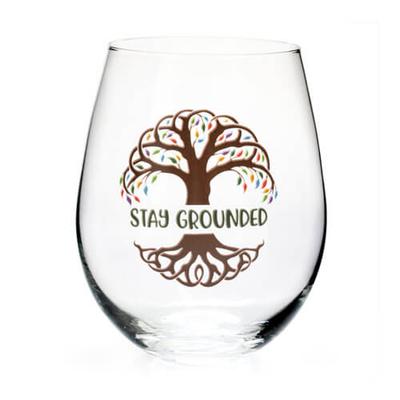 Tallulah Wellness Stemless Glass (Tree of Life)
