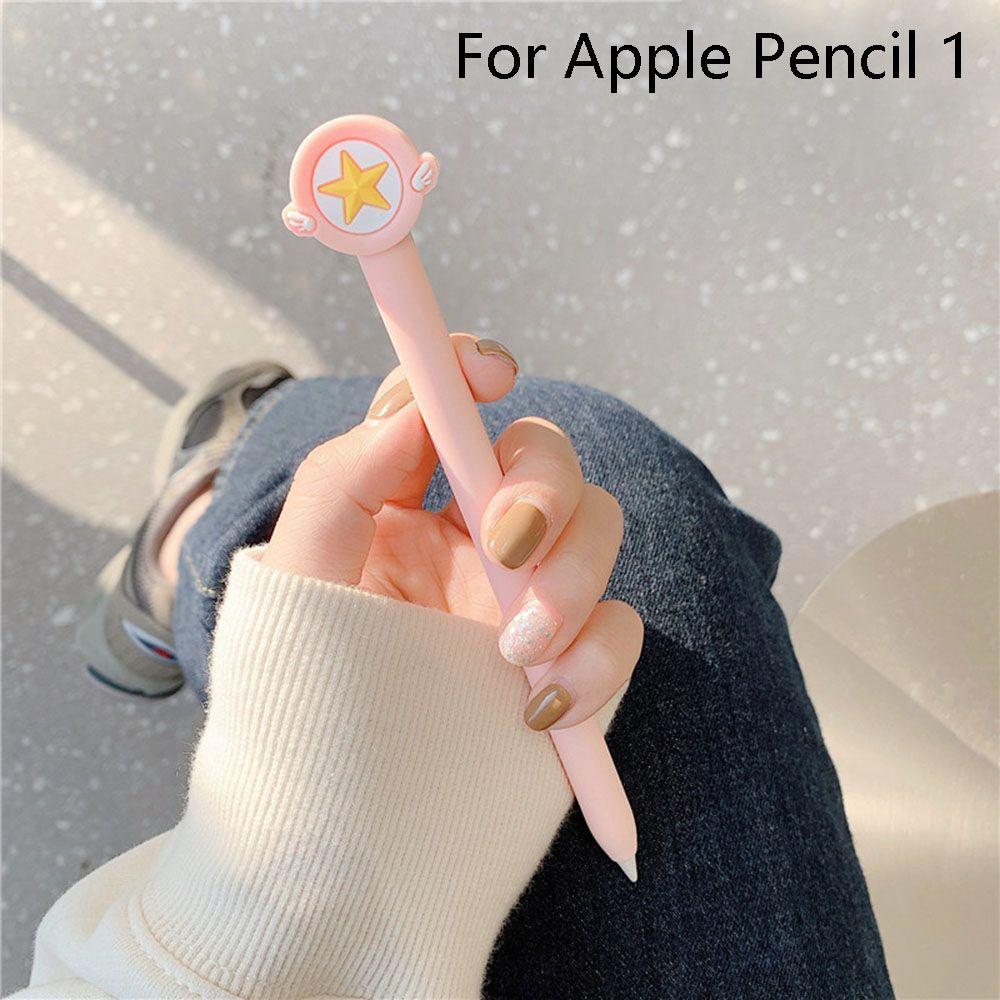 Cute Cat Claw For Apple Pencil 2/1 Case For iPad Tablet Touch Pen Stylus Cartoon Protective Sleeve Cover Flower Pencil Cases
