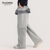 Tao Town Girls' 2025 Stylish Two-Piece Look Jumpsuit for Autumn/Spring