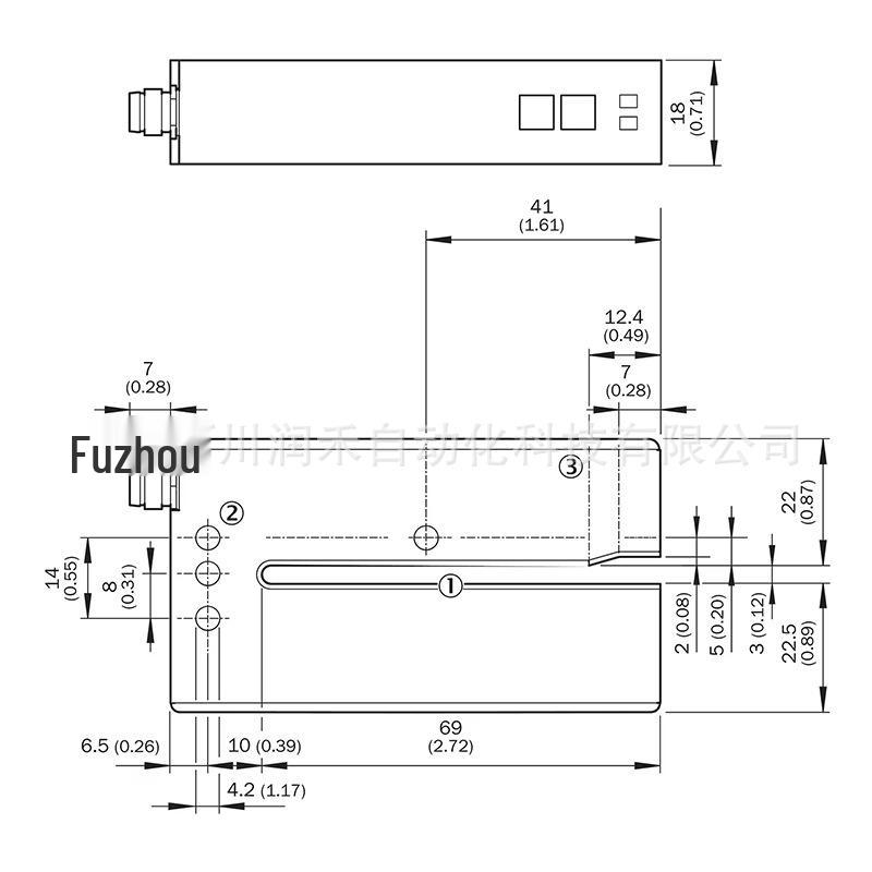 UFN3-70P415 Sick Groove Sensor 6049679, Ultrasonic Technology, Brand New. UFN3-70P415