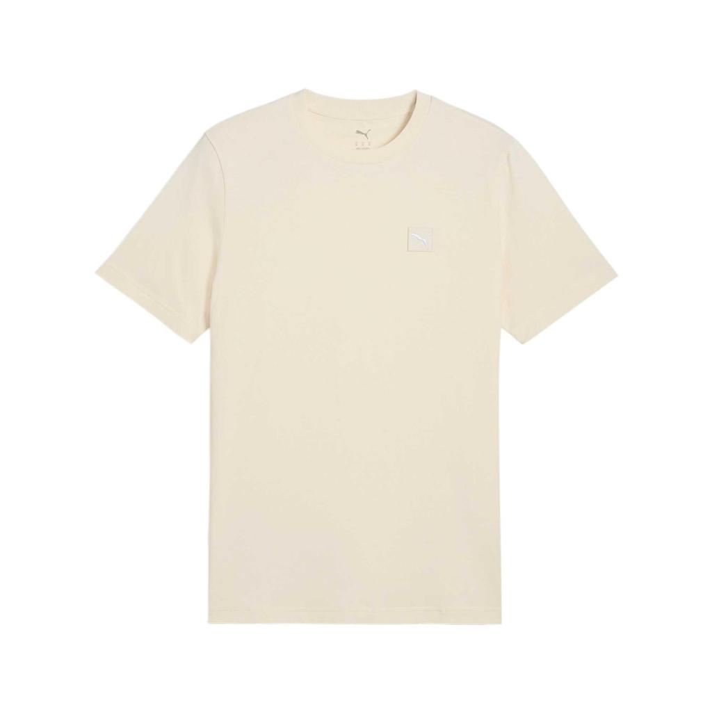 New PUMA T Shirts Men's Ecru 99 688925-99