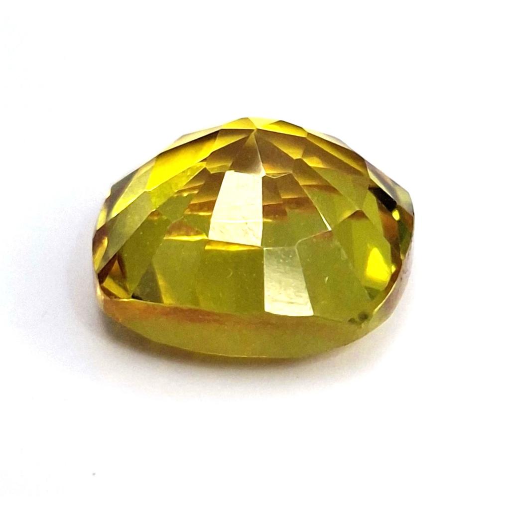 Fabulous Yellow Sapphire Natural Cushion Cut 7-9 Ct Certified Loose Gemstone