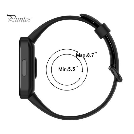 Silicone Watch Band Soft Waterproof Smart Wristband Replacement Wrist Strap for Redmi 2 Lite/Watch