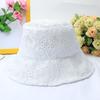 Lace Hat Female Summer Student Internet Celebrity Sunshade Sun Protection Wide Brim Thin Bucket Hat Basin Hat Internet Celebrity Sun Hat