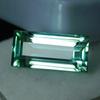 CERTIFIED Natural 10 Ct Emerald Cut Loose Gemstone Bluish Green Sapphire A1-2843