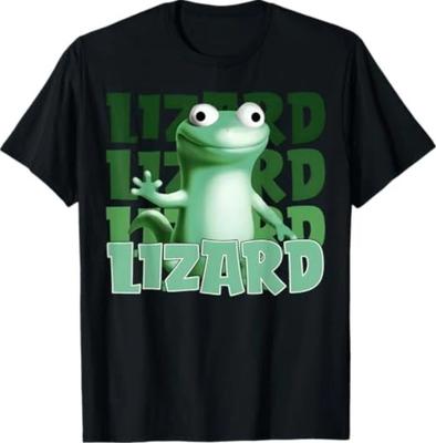 Lustiges Weirdcore Tier Frauen Männer Eidechse Eidechse Eidechse Meme T-Shirt