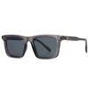 Foreign Trade Cross-Border Popular Sunglasses for Male with Rice Nails European and American Stt Photography Ins Popular Model Square Sunglasses