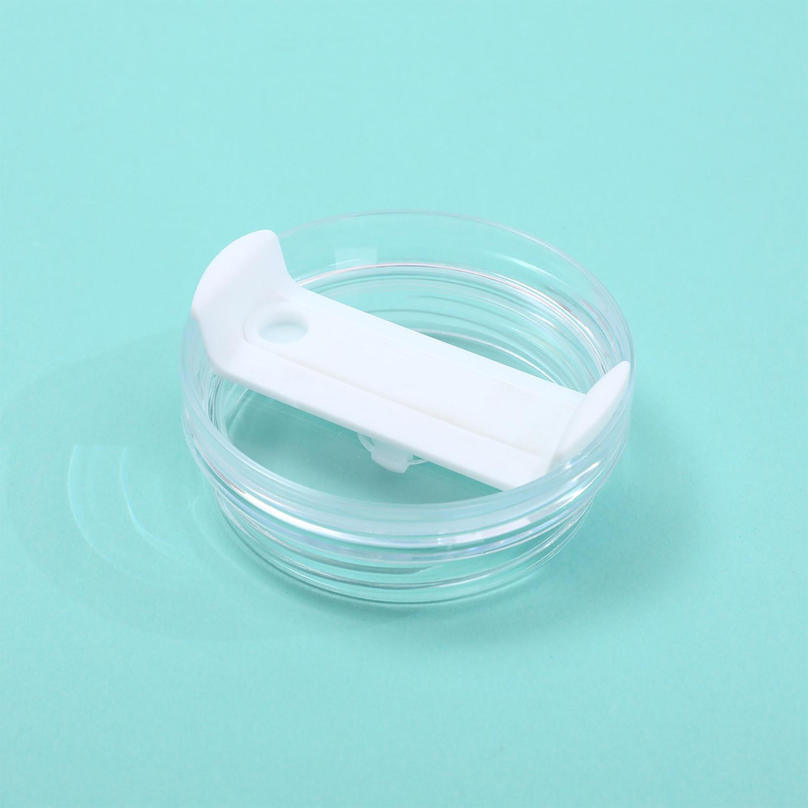 

Крышки стаканов на 40 унций, тонкая сменная крышка стакана, сменная крышка стакана с защитой от брызг и брызг One Size белый