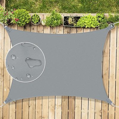 Waterproof Sunshade Sail Awning Rainproof Canopy for Outdoor Courtyard or Balcony