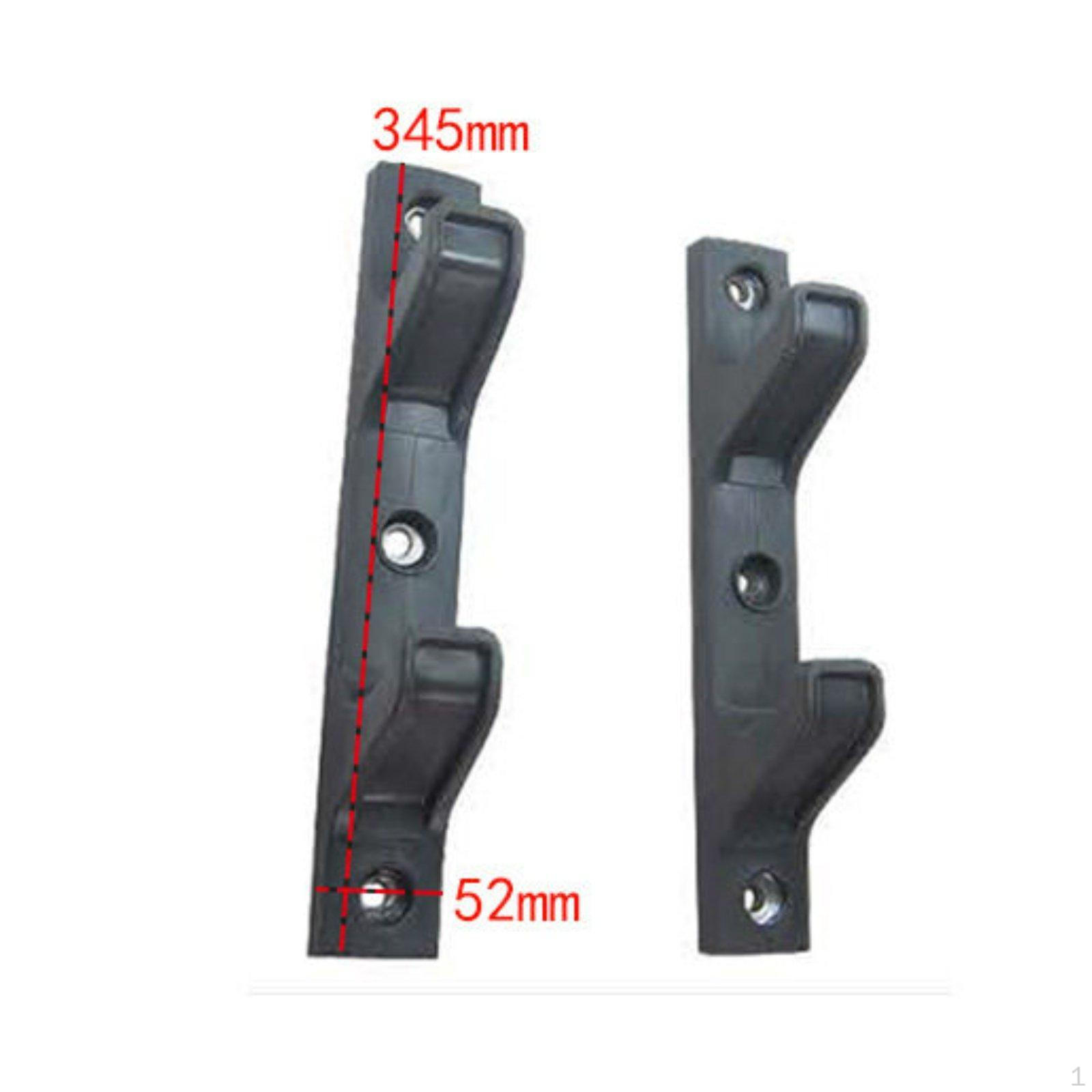 2 Pieces Squat Rack Barbell Hooks Preserving Lining Holder Heavy Duty Steel