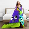 Geometry Dash Herní Herní Deku Kvalitní Teplá Měkká Hodit Deku Podzim Děti Dospělý Obývací Pokoj Nadýchaný Přehoz