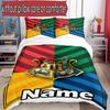 3pcs Duvet Cover Set (1*Duvet Cover + 2*Pillowcase, Without Core), Custom Name Movie Potter Pattern Bedding Set, Home Bedroom Decor Gift