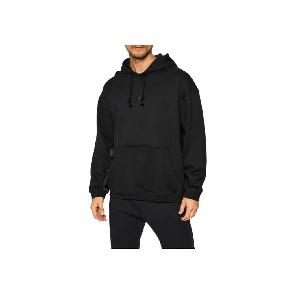 Adidas Originals Trefoil R.Y.V. Logo Hettegenser Med Trykk Foran Herre Hettegenser Svart H11479