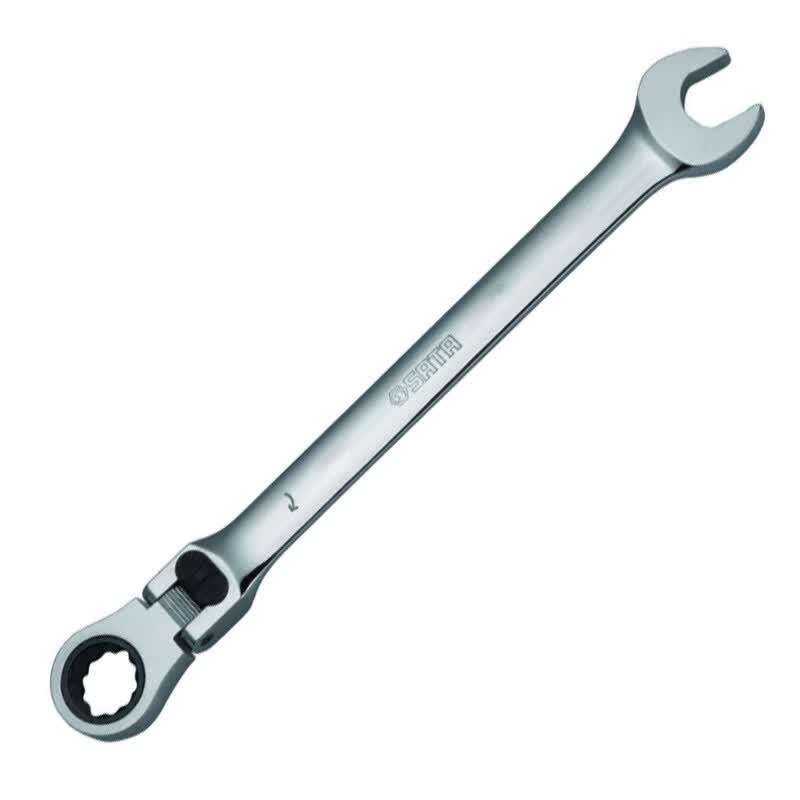 SATA Ratchet Locking Flexible Head Combination Wrench