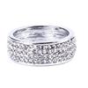 Damen Herren Mode Luxus Zirkon Diamant Ring Zierlich Paar Eheringe Elegantes Schmuckstück Geschenk