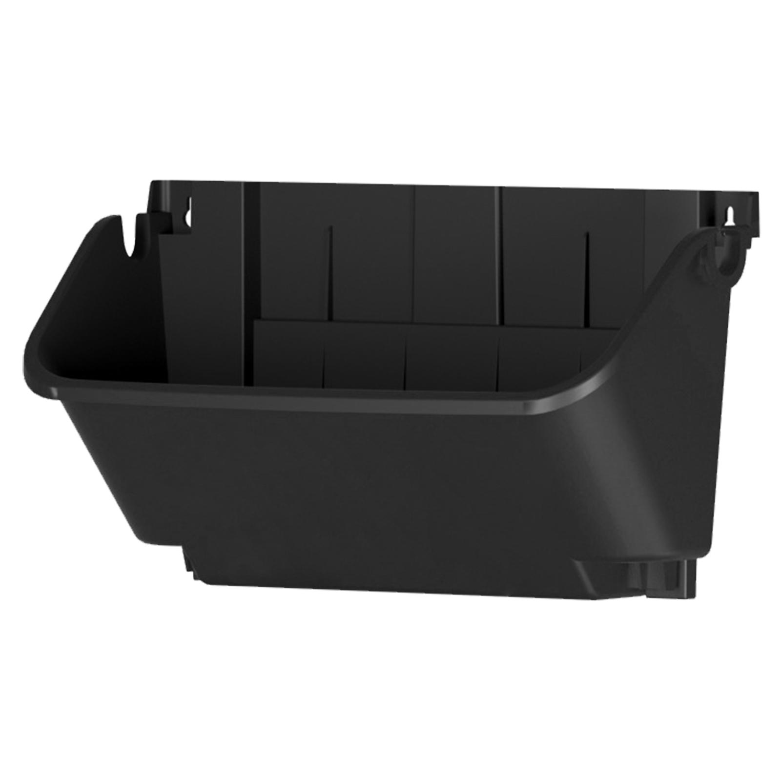 

Пластиковый горшок для растений с вертикальным дизайном, настенная подставка, цветочный горшок для комнатного и уличного садоводства, аксессуар для посадки чёрный