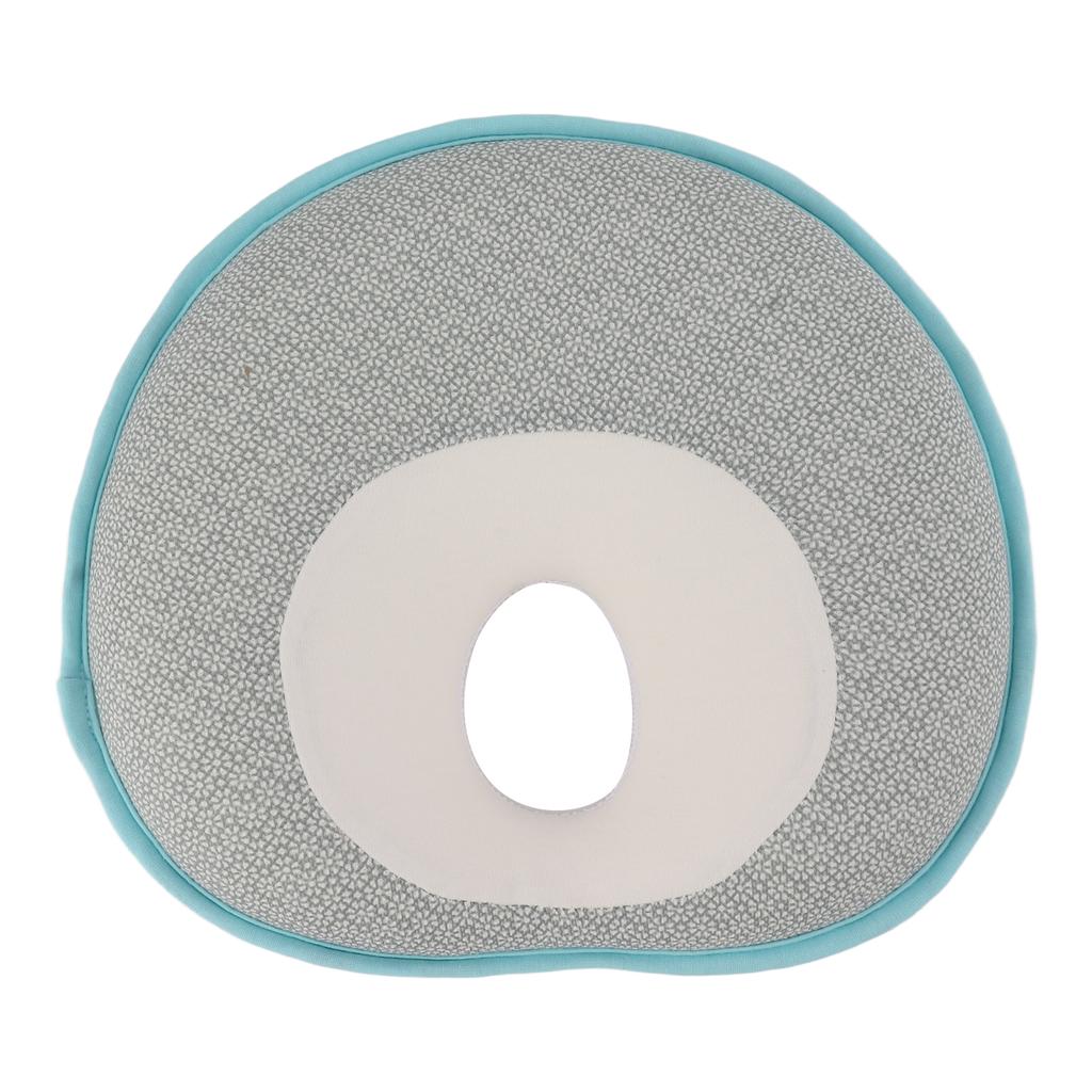 Baby Head Shaping Pillow Preventing Flat Head Pressure Distribution Hollow Center Soft Resilience