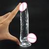 Weicher Gelee-Dildo, realistischer großer Penis, Schwanz, Saugnapf, Masturbator, Anal-Hintern-Spielzeug, G-Punkt-Sexspielzeug für Frauensex