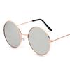 FOENIXSONG Womens Round Sunglasses Retro Gold Silver Black Frame Classic Eyewear Female Male Sun Glasses for Men Ladies