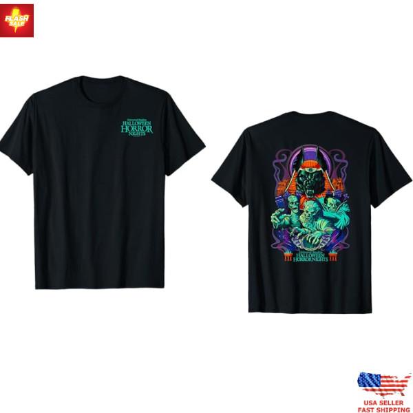 Halloween Horror Nights 2026 House Lineup Universal Studios T-Shirt Gift S