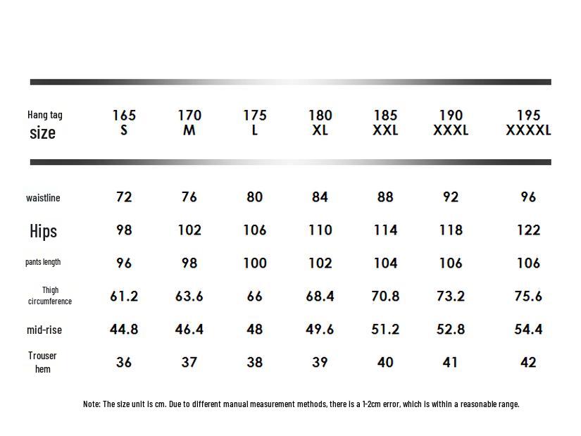 GXG Men's Warm Casual Trousers