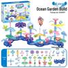 Free Shipping DIY Creative Assembly Toys - Varied Garden Series for Girls, Educational Flower Arrangement Toys in Stock