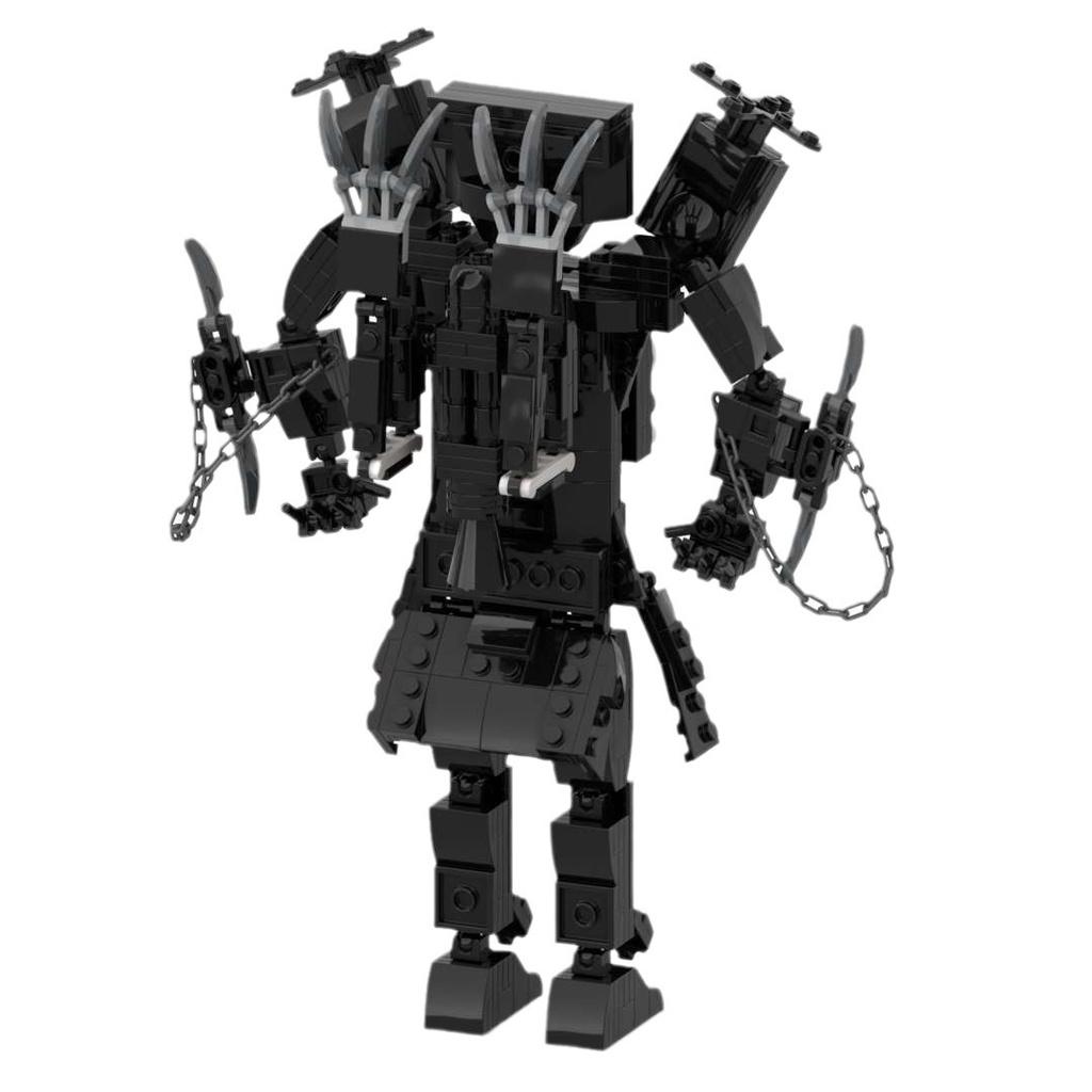 New Titan Television People Toy With Toilet People And Surveillance People Compatible With Lego Diy Building Blocks