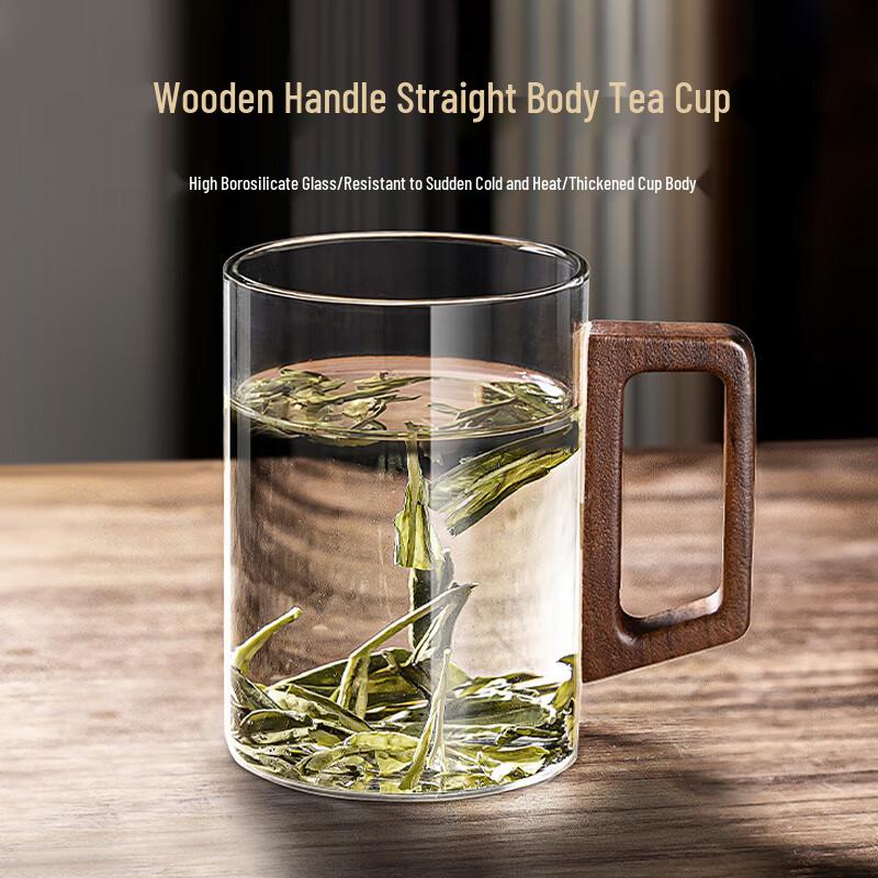 Коллекция стеклянных чайных чашек из высокоборосиликатного стекла