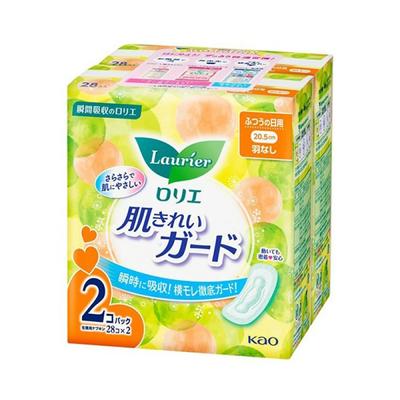 Kao Lori Skin Clean Guard Regular Ohne Flügel 28 Stück x 2 Packungen