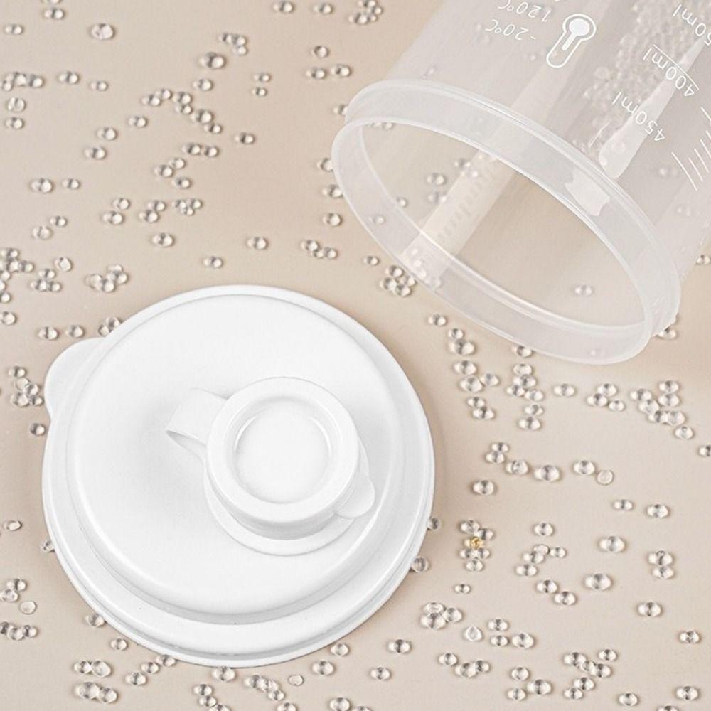 3Pcs Transparent 450ml Sub-bottling Bottle Sealed Portable Water Cup Detergent Powder Tank  Office