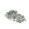 100Sets/pack Silvery Eyelet Grommet Round Rings Tarp Accessories DIY Copper Eyelet Grommet