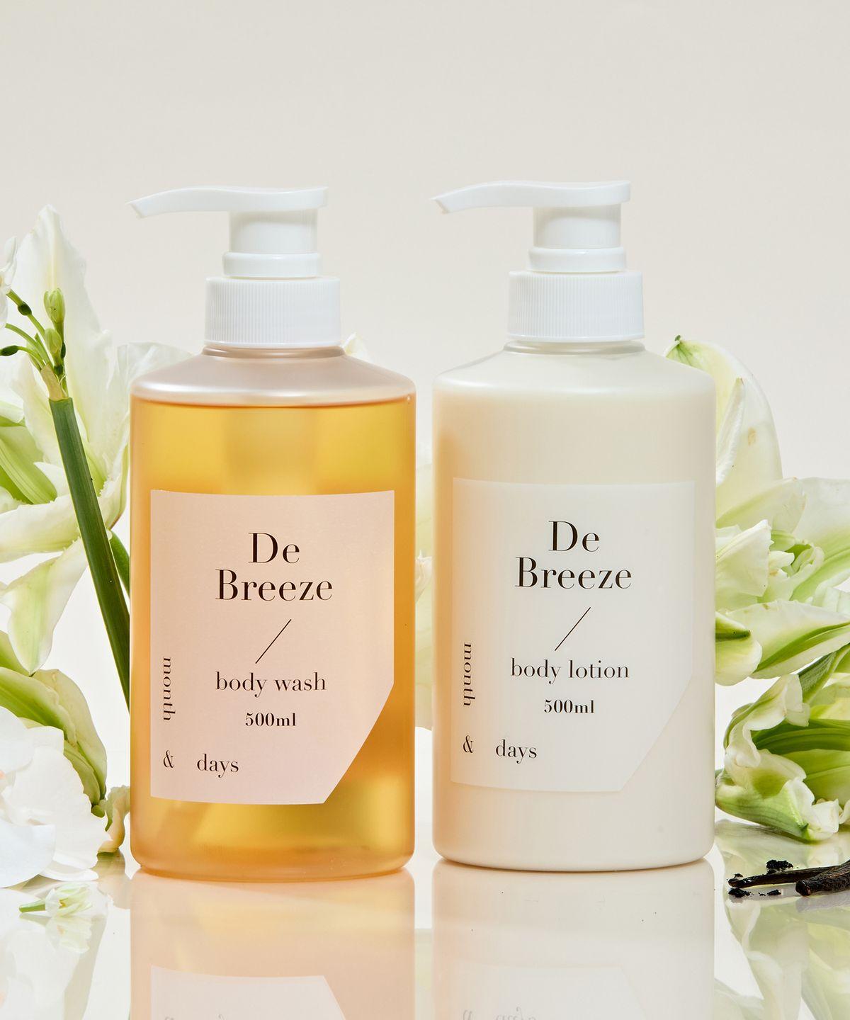 D Breeze Body Set (Body Wash 500ml + Body Lotion 500ml)