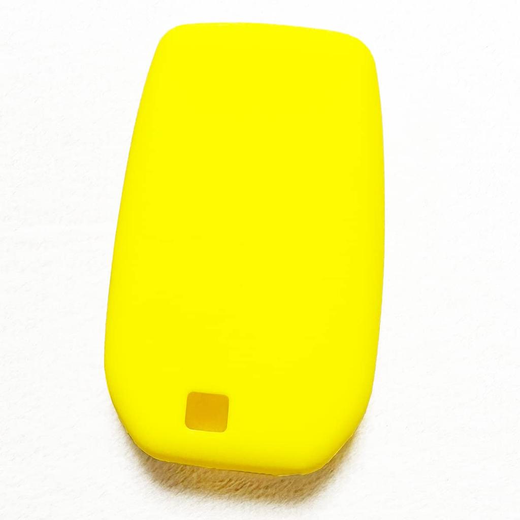 [IKT] Silicone Cover for Toyota Car Smart Key 2 Buttons Yellow / New Prius