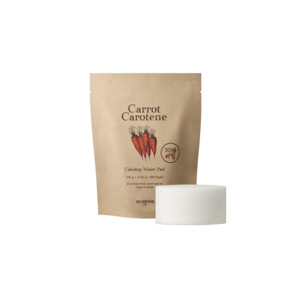 Skinfood Carrot Carotene Calming Water Pad 30 Sheets - MINI