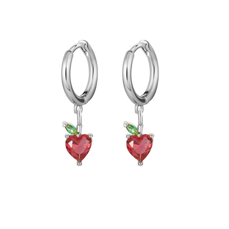 Tropical Fruit Mini Hoop & Stud Earrings - Creative European & American Ear Jewelry
