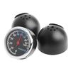 3Pcs Car 4cm Hygrometer for Time Clock Temperature Thermometer Moisture M