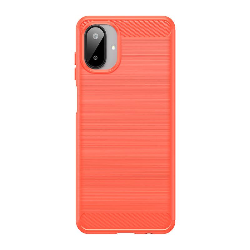 

Samsung Galaxy A07 4G Case,Flexible TPU Fiber Protective Cover for Samsung Galaxy A07 4G червоний